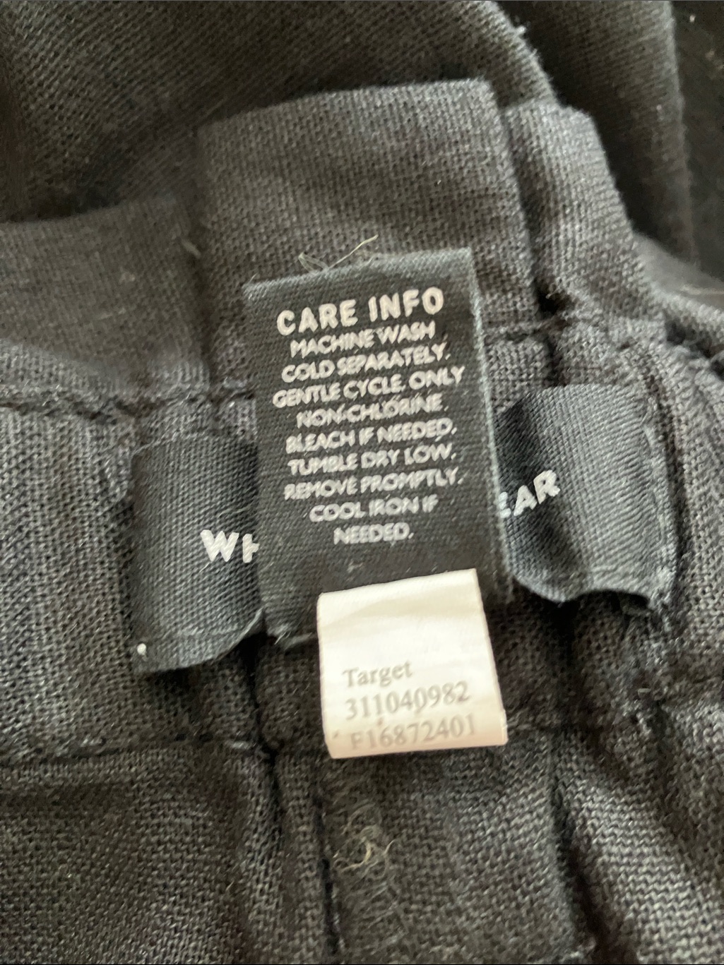 Who What Wear Linen Blend Pants Euc — image 4 of 4
